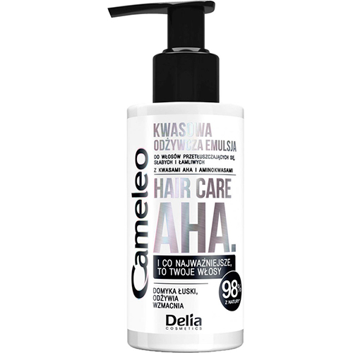 Delia Кислотная питательная эмульсия для жирных, слабых и ломких волос Cameleo AHA Hair Care