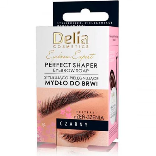 Delia Мыло для укладки и ухода за бровями Eyebrow Expert чорний