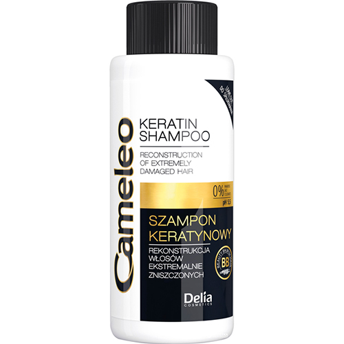 Delia Кератиновый шампунь для реконструкции волос Cameleo Mini