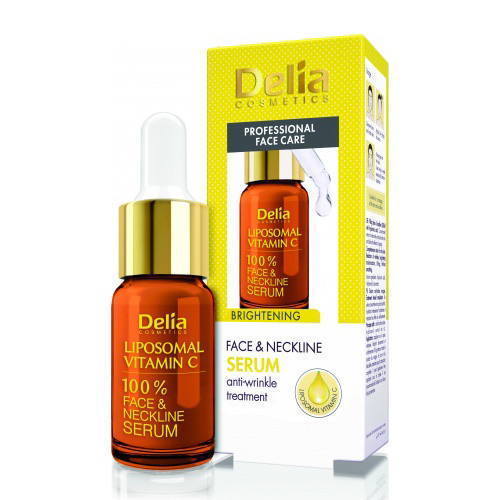 Delia Осветляющая сыворотка для лица, шеи и декольте с витамином C Liposomal Vitamin C
