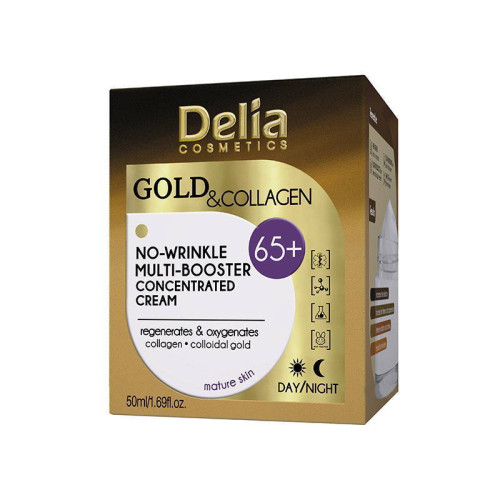 Delia Крем-концентрат против морщин "Мультибустер" Gold&Collagen