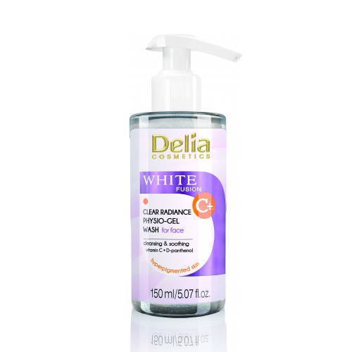 Delia Очищающий физиогель для умывания лица White Fusion+