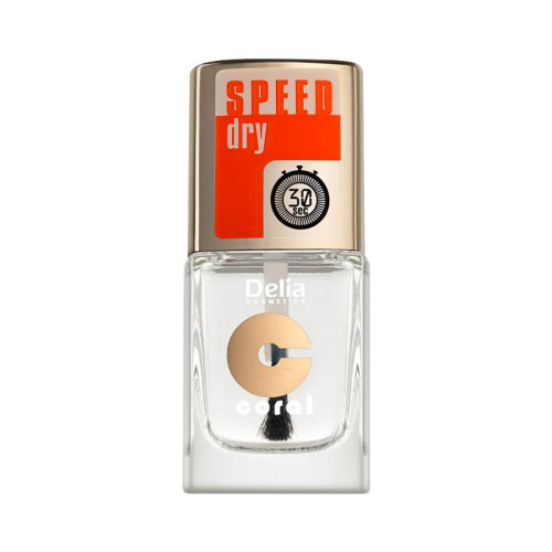 Delia Верхнее покрытие для быстрого высыхания лака для ногтей Top Coat Speed Dry