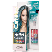 Delia Смываемый спрей для волос Cameleo Neon Express Spray