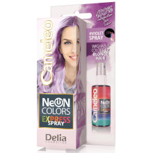 Delia Смываемый спрей для волос Cameleo Neon Express Spray