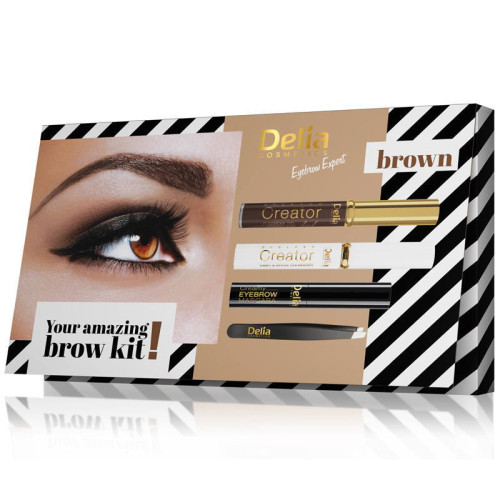 Delia Набор для стилизации бровей EyeBrow Expert