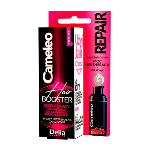 Delia Усилитель шампуня, маски и кондиционеров для волос с кератином Hair Booster Cameleo