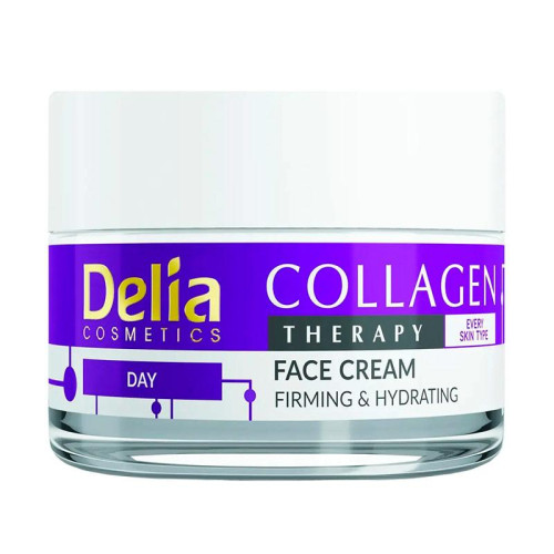 Delia Крем для лица увлажняющий подтягивающий Collagen Therapy