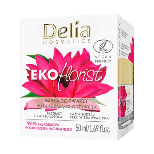 Delia Маска для лица разглаживающая и питательная Ekoflorist