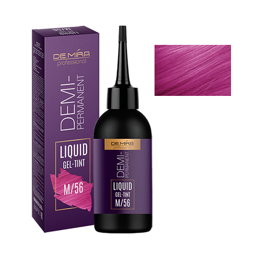 Demira Professional Демиперманентный жидкий гель-тинт для волос М/56