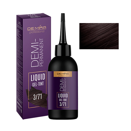Demira Professional Демиперманентный жидкий гель-тинт для волос