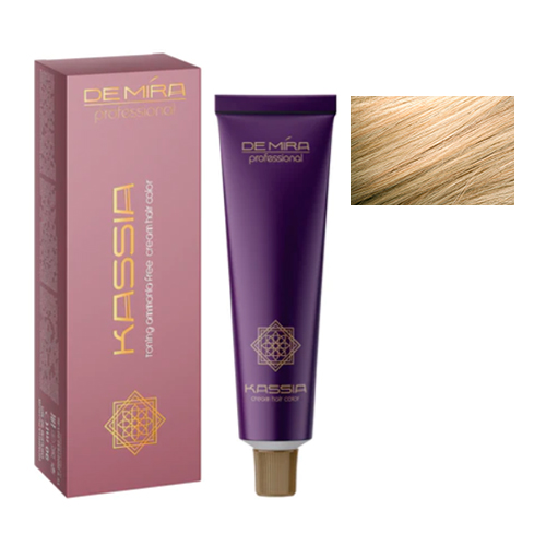 Demira Professional Безаммиачная крем-краска для волос Kassia 10/7