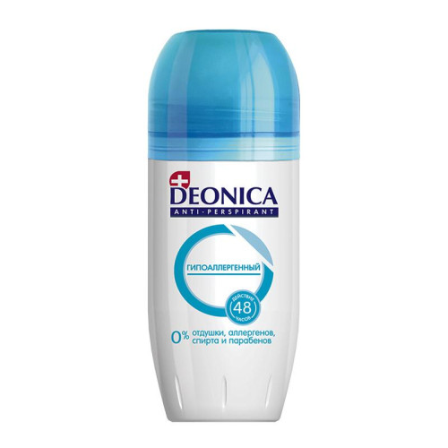 Deonica Роликовый дезодорант-антиперспирант "Гипоаллергенный" For women