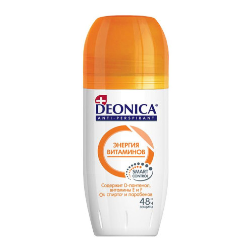 Deonica Роликовый дезодорант-антиперспирант "Энергия витаминов" For women