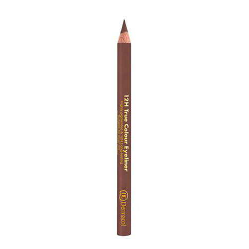 Dermacol Make-Up Стойкий деревянный карандаш для глаз 12H True Colour №4 Світло-коричневий