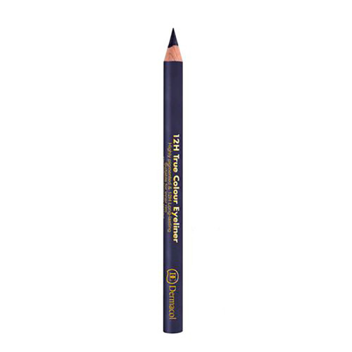 Dermacol Make-Up Стойкий деревянный карандаш для глаз 12H True Colour №7 Сірий
