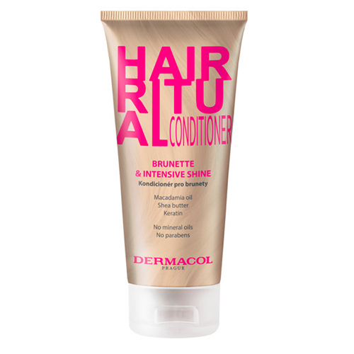 Dermacol Кондиционер для темных волос с эффектом блеска Hair Ritual