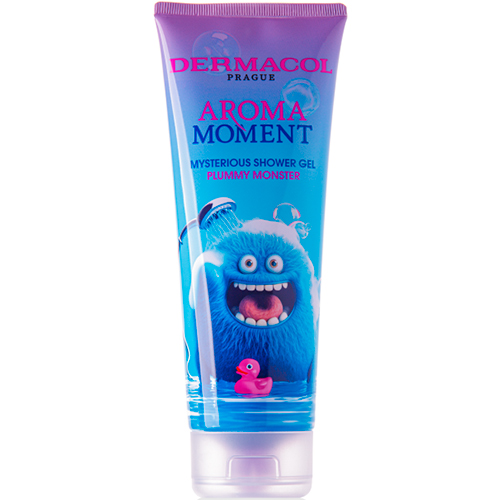 Dermacol Детский таинственный гель для душа "Сливовый монстр" Aroma Moment