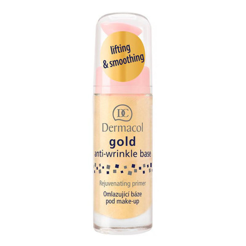 Dermacol Make-Up База под макияж омолаживающая с активным золотом Base Gold Anti-Wrinkle (помпа)