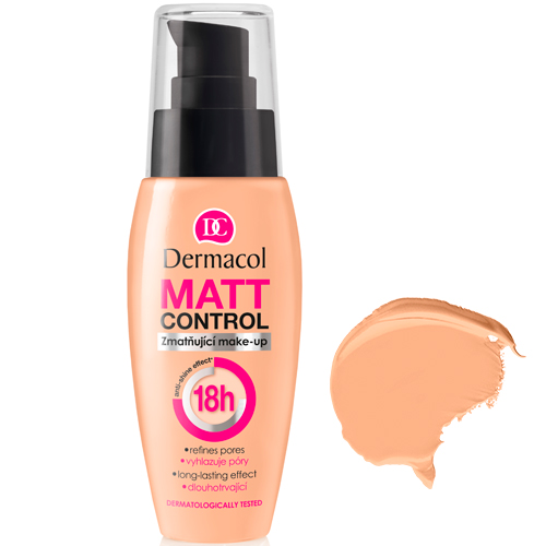 Dermacol Make-Up Матирующий тональный крем с водостойким покрытием Matt Control 18H № 1