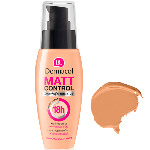 Dermacol Make-Up Матирующий тональный крем с водостойким покрытием Matt Control 18H № 2