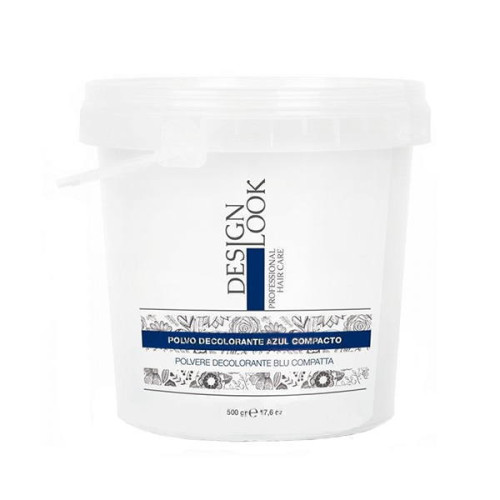 Design Look Осветляющий порошок компактный "7 уровней" (голубой) TL Bleaching Powder Dust-Free