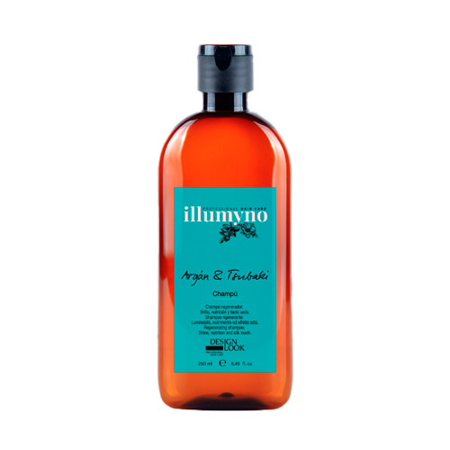 Design Look Регенерирующий шампунь для волос с маслом арганы и камелией TC Illummyno Shampoo 250 мл