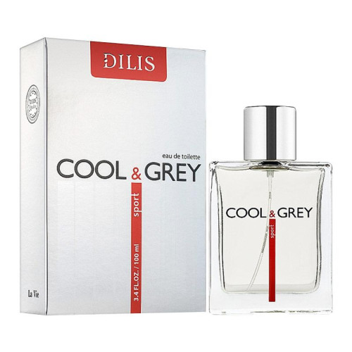 Dilis Parfum Туалетная вода для мужчин La Vie Cool & Grey Sport