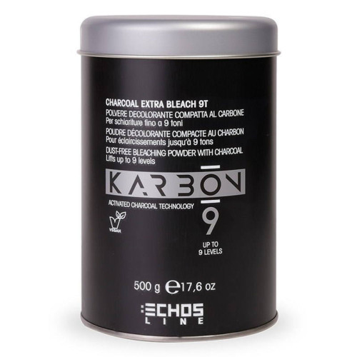 Echosline Беспылевой осветлитель до 9 уровней с активированным углем Karbon 9 Charcoal Extra Bleach