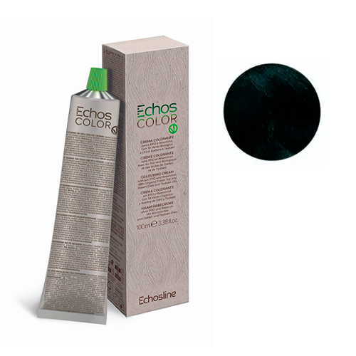 Echosline Крем-краска Color Vegan 1.0 чорний