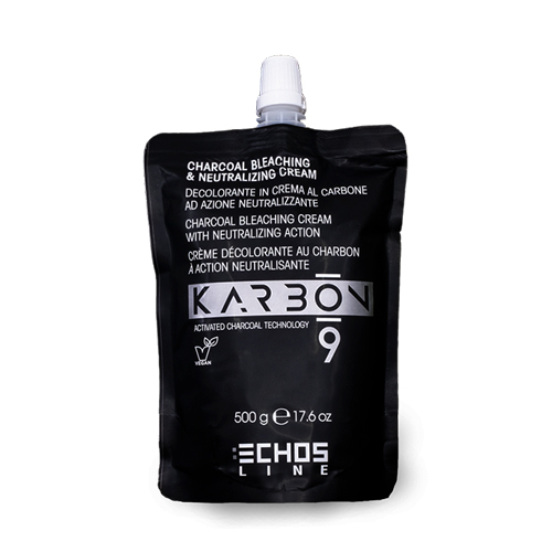 Echosline Осветляющий крем для волос с активированным углем Karbon 9
