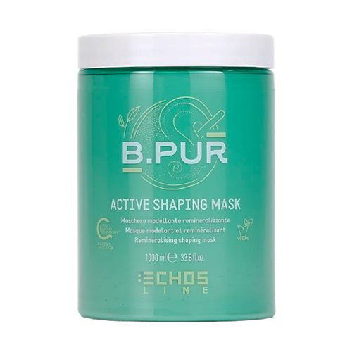 Echosline Маска формирующая для волос с белой глиной и маслом ши B.PUR Active Shaping 1000 мл