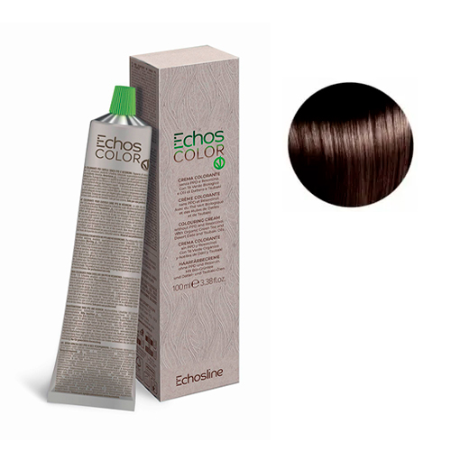 Echosline Крем-краска Color Vegan 5.0 Ice світло-каштановий натуральний крижаний