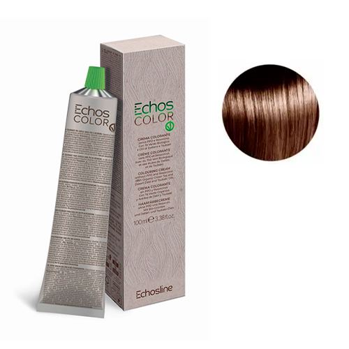 Echosline Крем-краска Color Vegan 6.0 Ice темний блондин натуральний крижаний