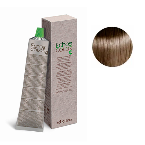 Echosline Крем-краска Color Vegan 8.0 Ice світлий блондин натуральный крижаний