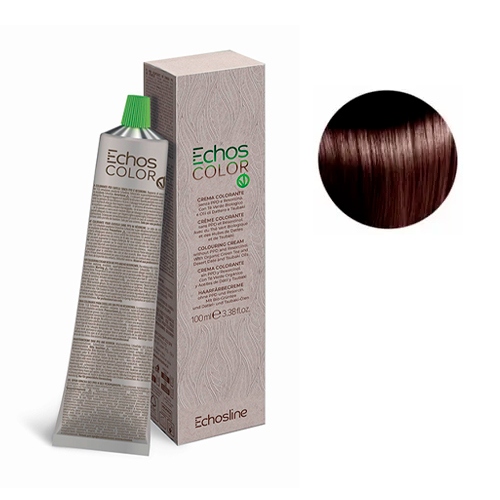 Echosline Крем-краска Color Vegan 6.7 Cold темний блондин холодний коричневий