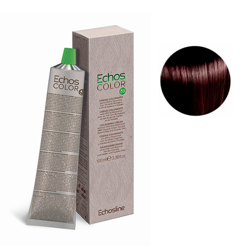 Echosline Крем-краска Color Vegan 5.7 світло-каштановий коричневий