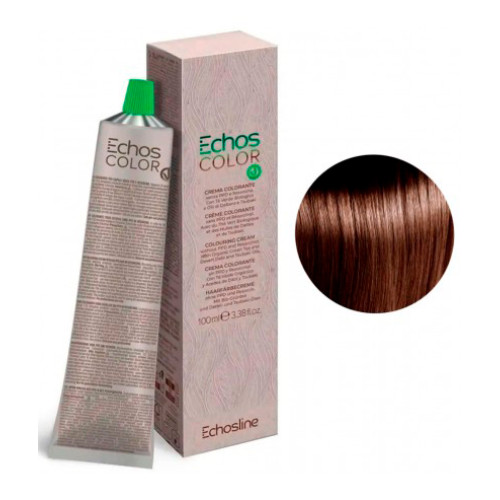 Echosline Крем-краска Color Vegan 7.7 середній блондин коричневий