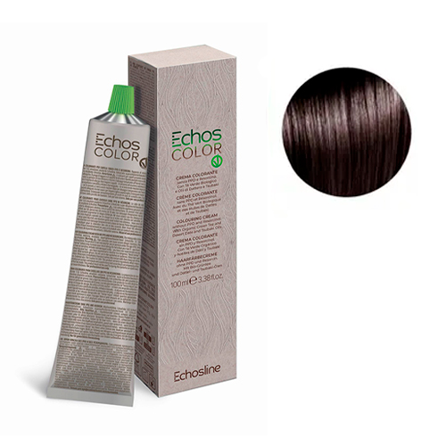 Echosline Крем-краска Color Vegan 5.27 світло-каштановий фіолетово-коричневий