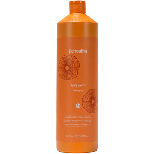 Echosline Питательный шампунь для волос с аргановым маслом Argan Veg 1000 мл