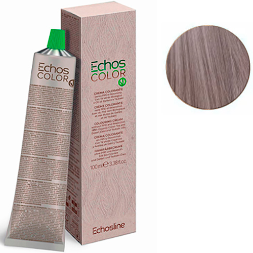 Echosline Крем-краска Color Vegan 8.12 світлий блондин холодний ірисовий