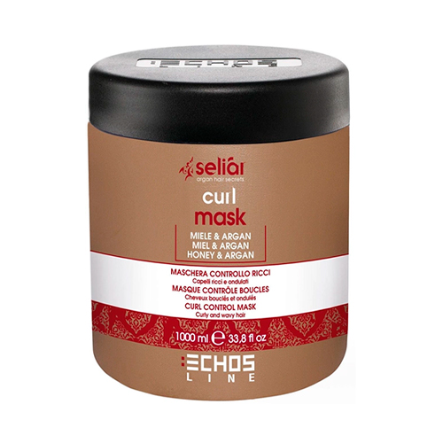 Echosline Маска для кучерявых волос Seliar Curl 1000 мл