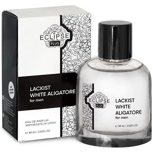 Eclipse Мужская парфюмированная вода Lackist White Aligatore аналог Lacoste Blanc L.12.12 White