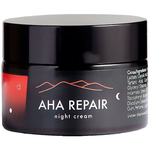 Ed Cosmetics Ночной крем для лица с AHA-кислотами