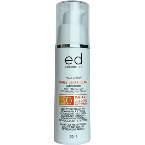 Ed Cosmetics Солнцезащитный крем для лица SPF 30