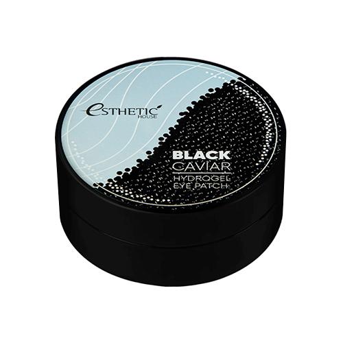 Esthetic House Гидрогелевые патчи под глаза с чёрной икрой Face Care