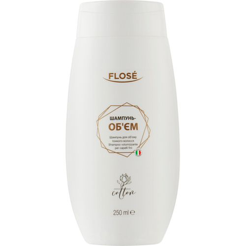 Flose Шампунь-объем для тонких волос Cotton 250 мл