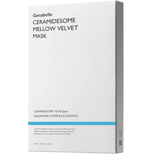 Genabelle Маска для интенсивного увлажнения и восстановления Ceramidesome Mellow Velet 5 шт