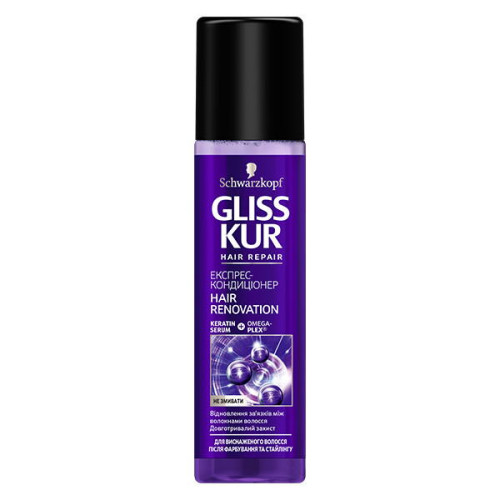 Gliss Kur Экспресс-кондиционер для ослабленных и истощенных волос Hair Renovation