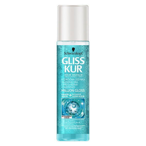Gliss Kur Экспресс-кондиционер для тусклых и лишенных блеска волос Million Gloss